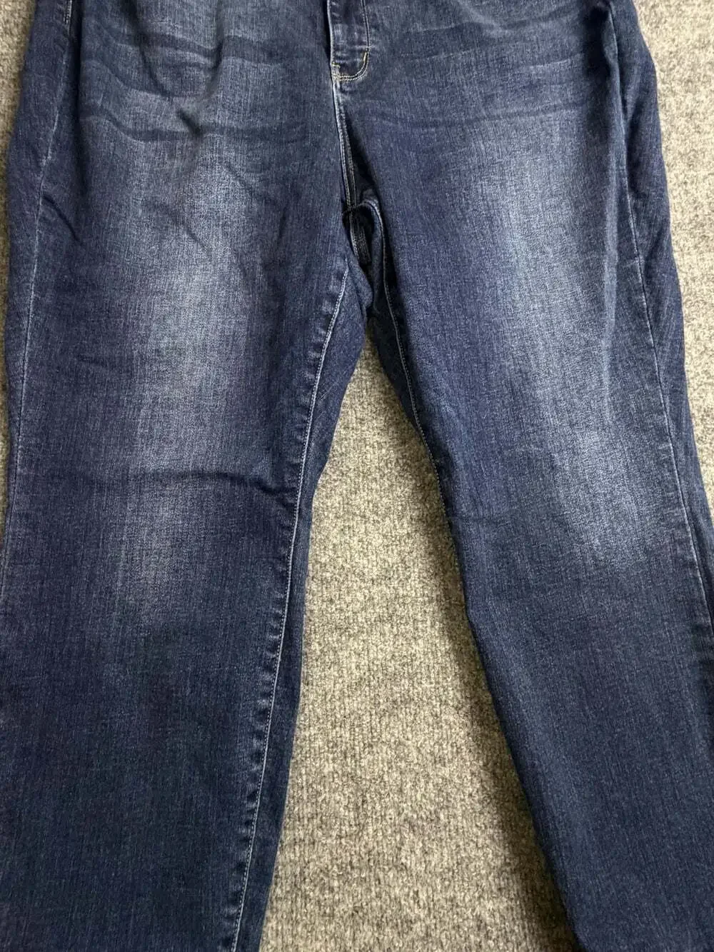 Judy Blue Plus 22W Cropped Slim Dark Wash Stretch Jeans